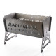Barbecue collapsible steel "Shashlik" 450*200*250 mm в Анадыре