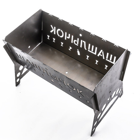 Barbecue collapsible steel "Shashlik" 450*200*250 mm в Анадыре