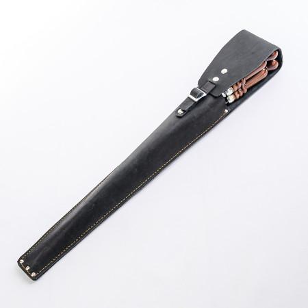 A set of skewers 670*12*3 mm in a black leather case в Анадыре