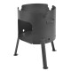 Stove with a diameter of 340 mm for a cauldron of 8-10 liters в Анадыре