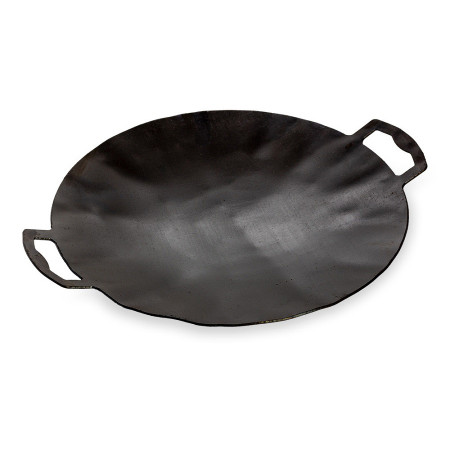 Садж сковорода без подставки вороненая сталь 45 см в Анадыре