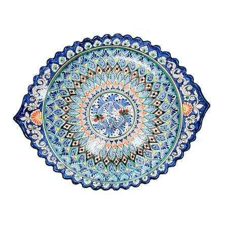 Lyagan oval blue 42 cm Mekhrob в Анадыре