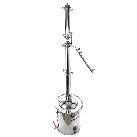 Packed distillation column 50/400/t with CLAMP (3 inches) в Анадыре