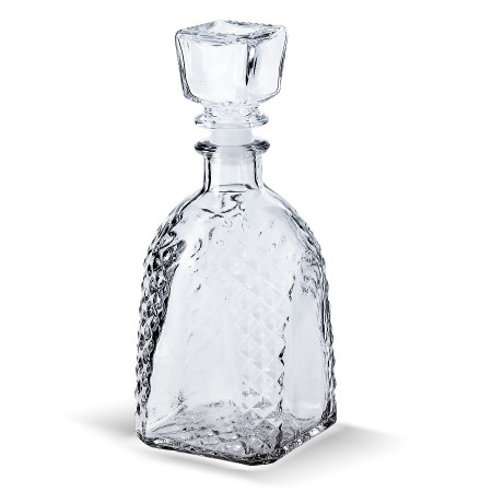Бутылка (штоф) "Арка" стеклянная 0,5 литра с пробкой  в Анадыре